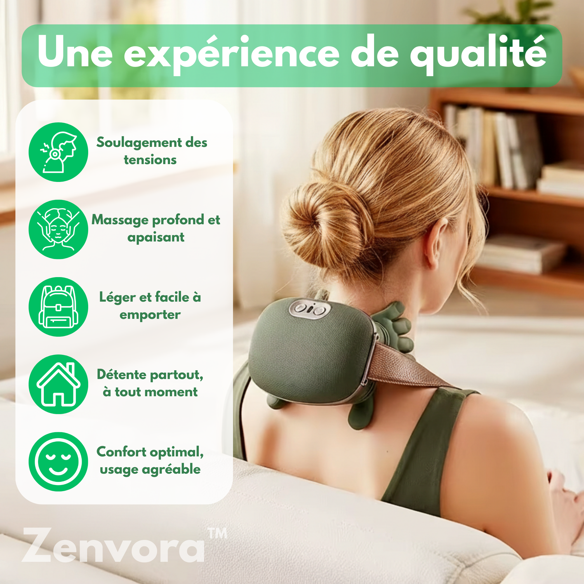 Zenvora™ - Appareil de Massage