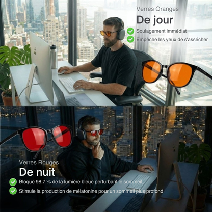 Lunettes Anti-Lumière Bleue   - Zenvora