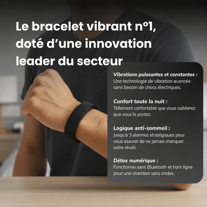 Bracelet Réveil Silencieux - Zenvora