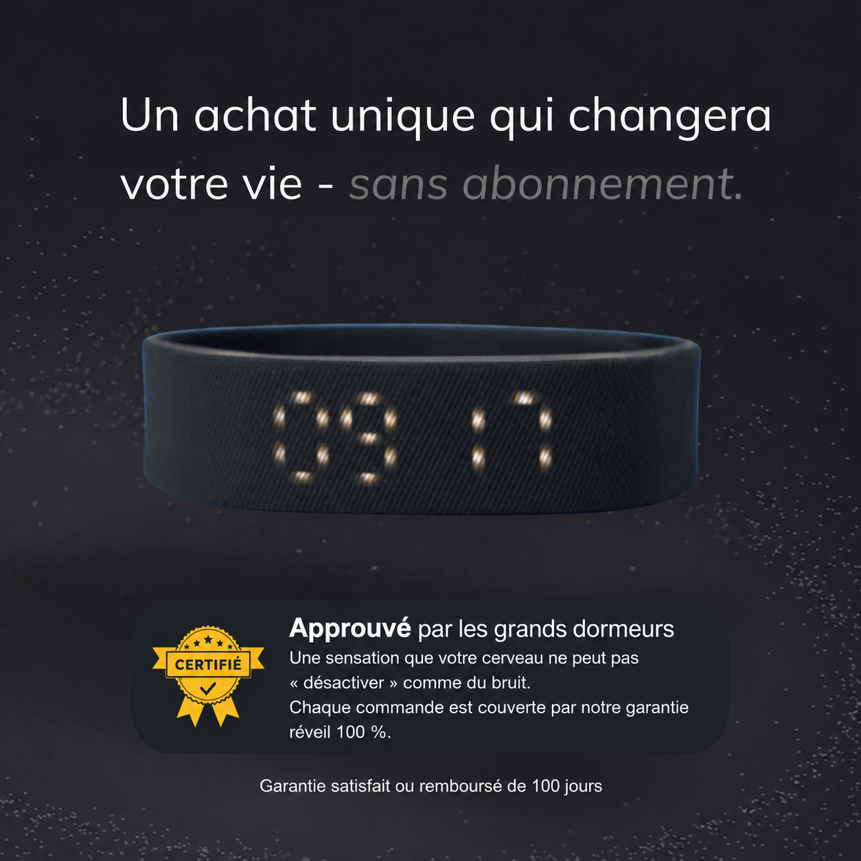 Bracelet Réveil Silencieux - Zenvora